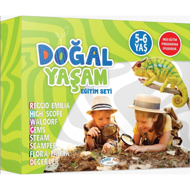 DOKU 5+ DOĞAL YAŞAM EĞİTİM SETİ